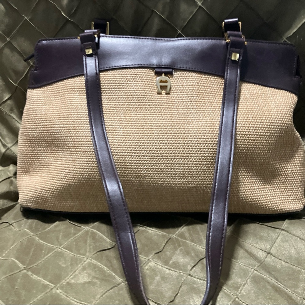 Elegant Tan and Brown Women's Bag